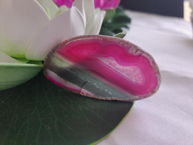 Petite tranche d'agate 