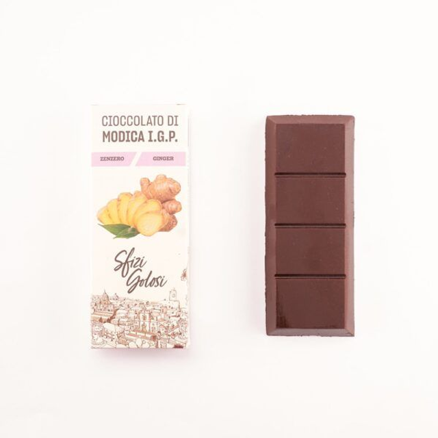Cioccolato di Modica IGP – Zenzero 60g