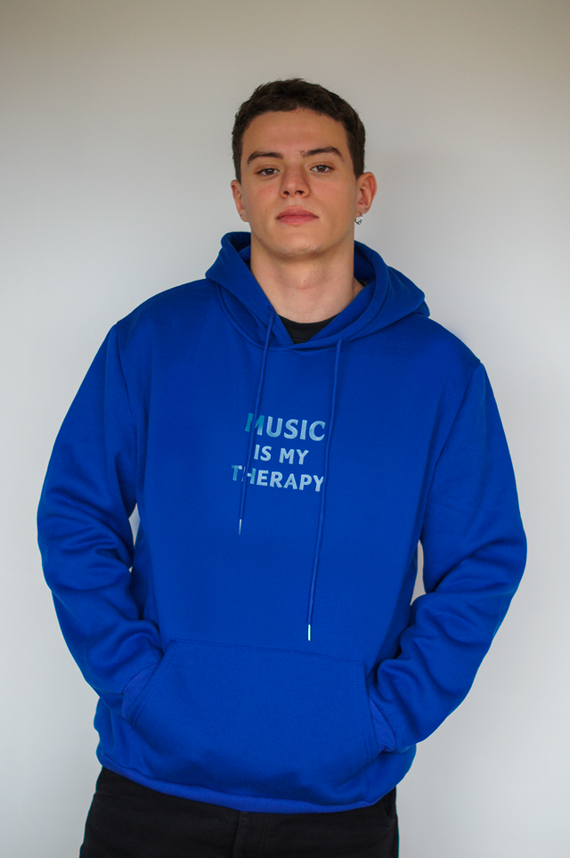 Hoodie Unisex  Blue