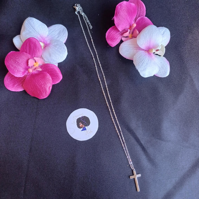 Collier Croix Argenté