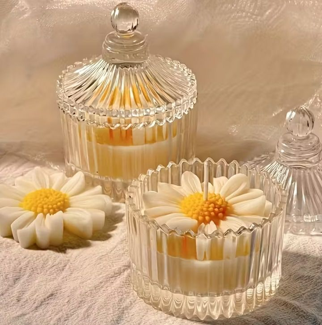 Margherita in giara di cristallo