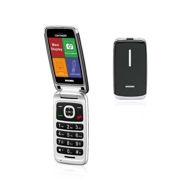 Brondi Cellulare Clamshell Dual Sim Nero