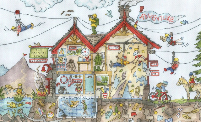  Cut Thru&#039; Adventure Holiday by Bothy Threads 