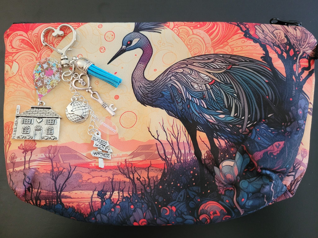 La Maison Voyageuse - Duo bijou de sac &amp; Pochette offerte