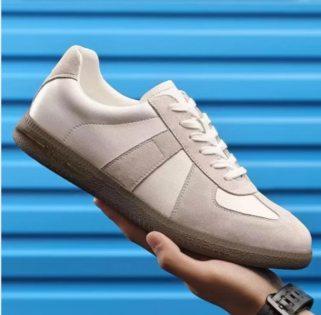 Herenschoenen van kunstleer casual stijl voor trainen
