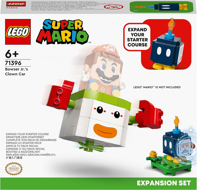 LEGO 71396 Super Mario Ensemble d&#039;extension La Junior-mobile de Bowser Jr.