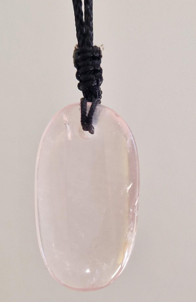 Pendentif Quartz rose