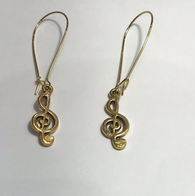 Gold Coloured Dangling - GCD41