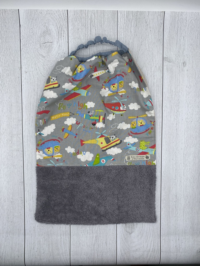 Bavoir des grands - Avions