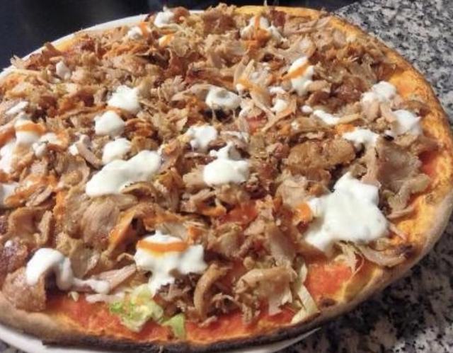 Pizza kébab