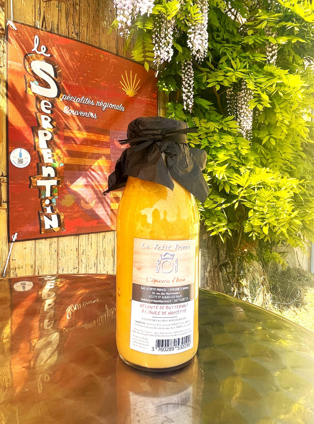 Velouté Butternut  l'huile de noisette