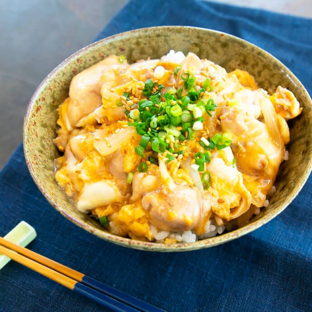 Chicken Egg &amp; Onion Rice Bowl