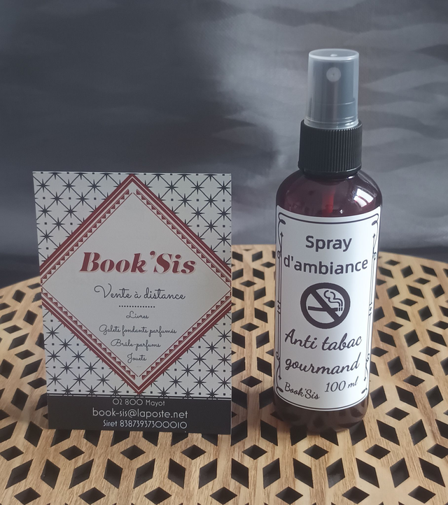 Spray d'ambiance " Anti tabac gourmand "