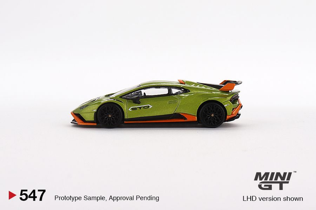MGT00547 Mini GT 1/64 Lamborghini Huracán STO Verde Citrea (LHD)