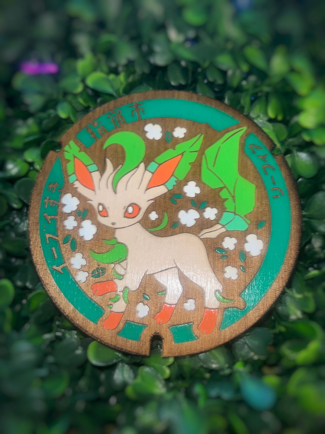 Plaque Pokémon Phyllali.
