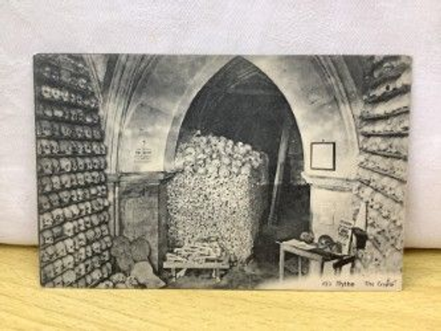 Hythe, The Crypt, Kent, vintage Victoria Series Published by John Davis Vintage Postcard. Our Ref No R389 £2.00
