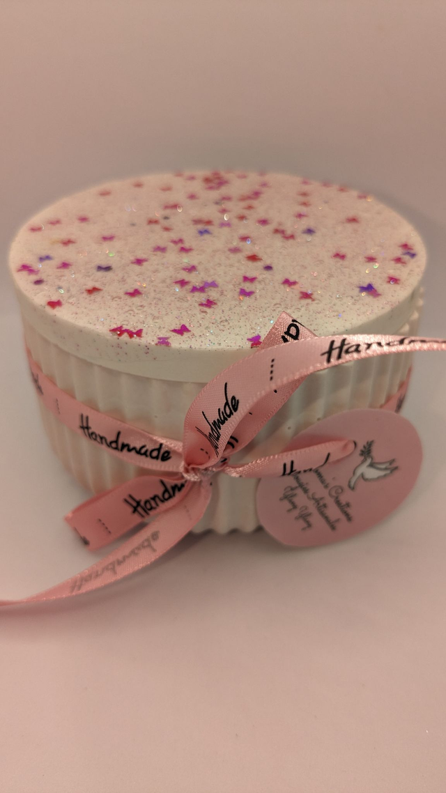 Bougie grand pot rond