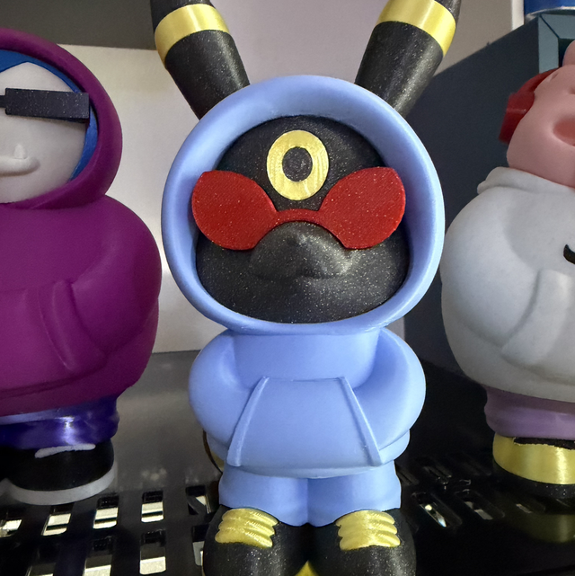 Fanart pla effetto multicolor o glitter