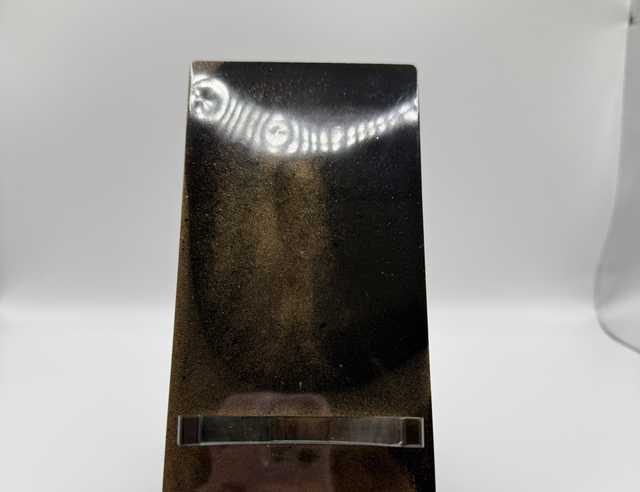 Repose portable dans les tons chocolat marbré 