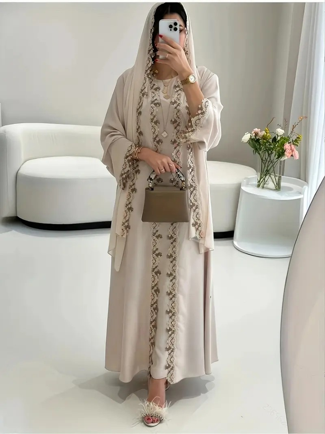 Women Ruched Robe Set