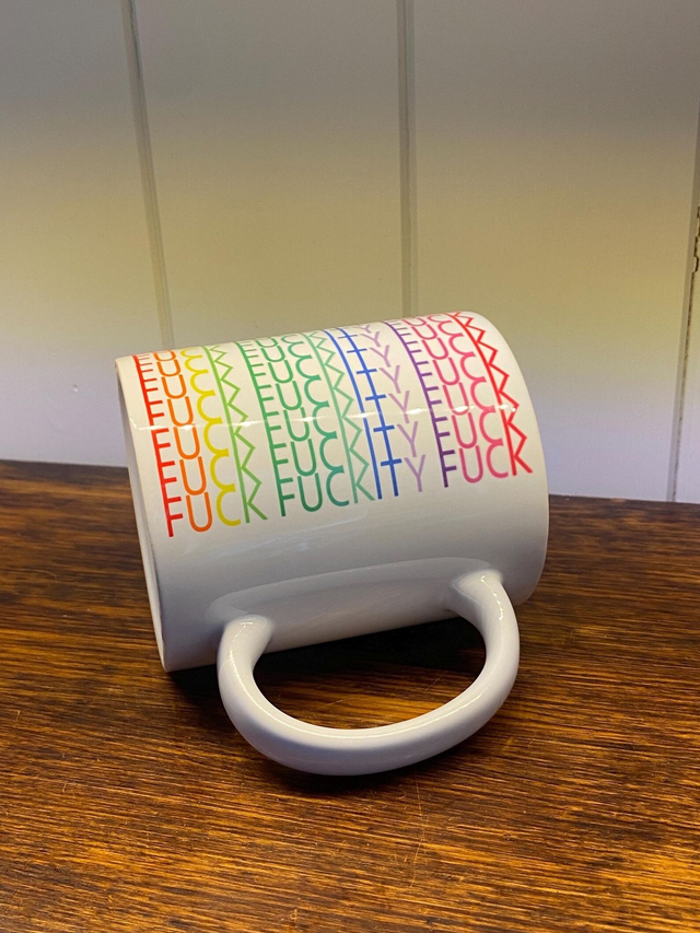 F*ck F*ckity F*ck Mug - Hidden Swear Message Mug