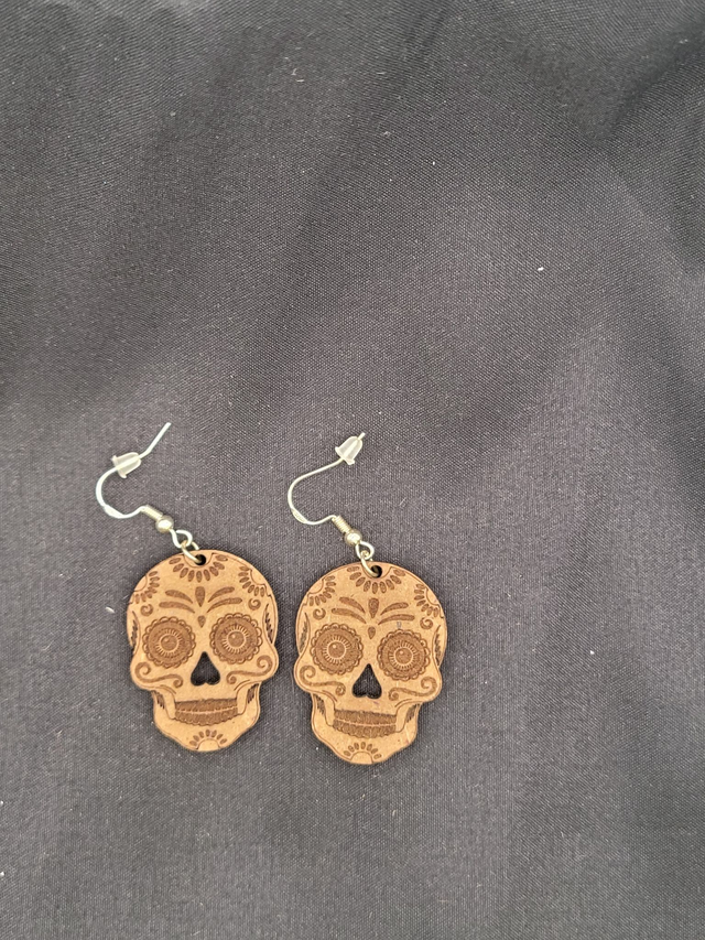 Boucles d'Oreilles Tête Mexicaine