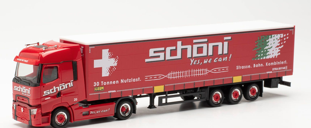 Renault T Facelift Sattelzug "Schöni International" (Schweiz/Rothrist) Herpa 1:87