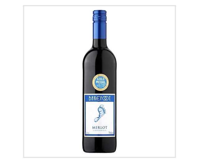 Barefoot Merlot Red Wine 750ml