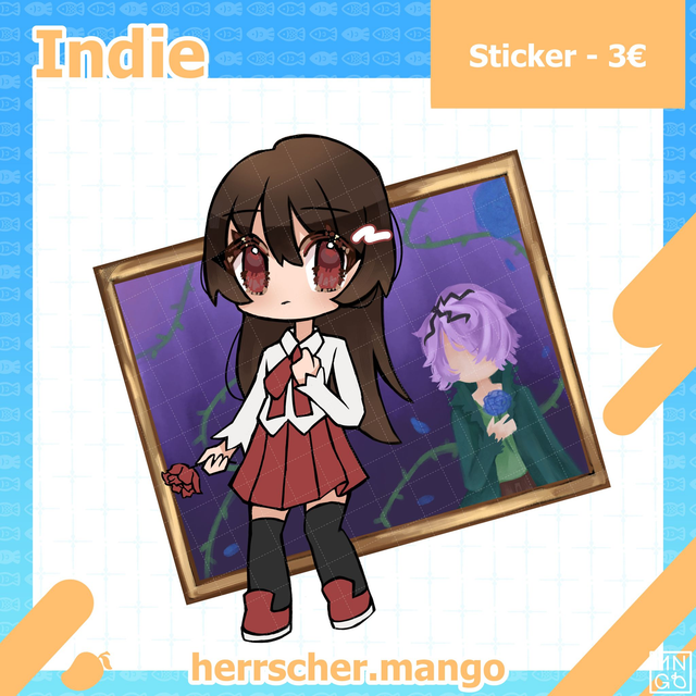 IB: Ib - Matte Vinyl Sticker - 63.5mm