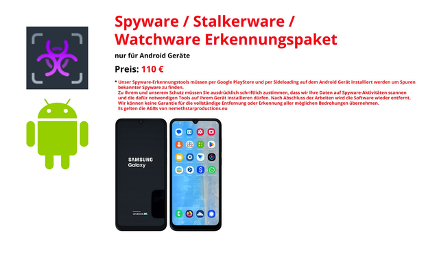 Spyware Checkup for Android (DE/EU)