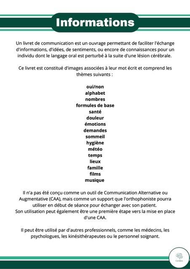 Livret de communication