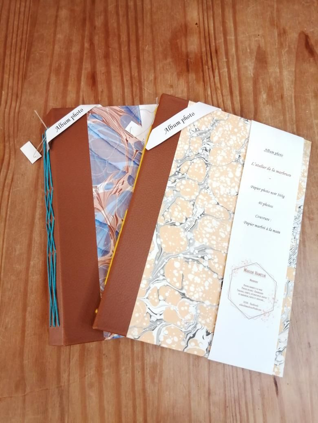 Album photos grand format portrait