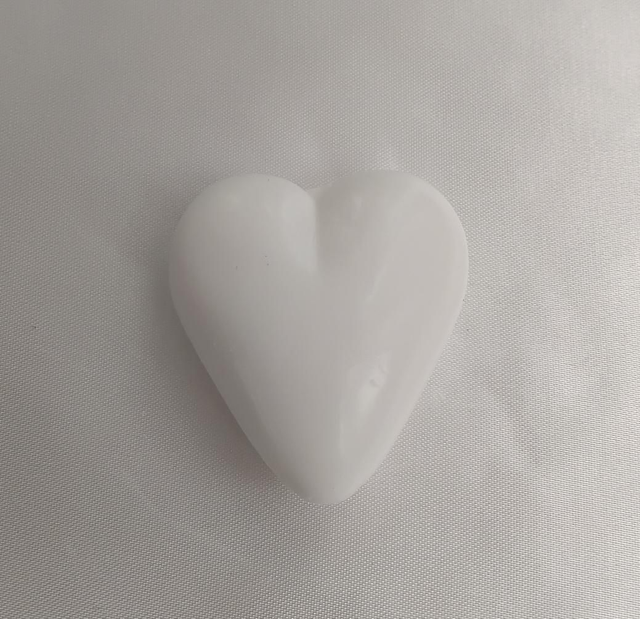 Petit cœur " Blanc "