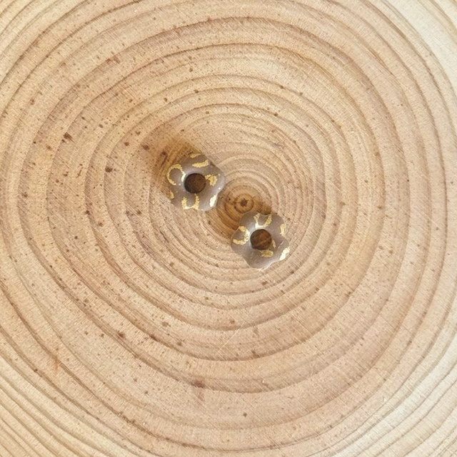 Mini Pampilles (léopard or)