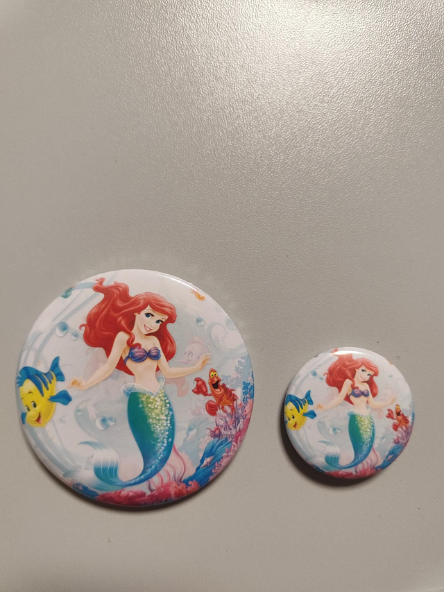 Arielle die Meerjungfrau Button 
