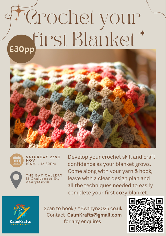 Crochet Workshop - Crochet your First Blanket