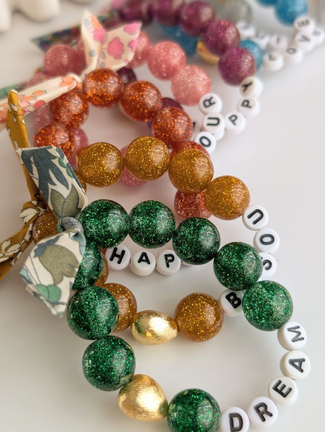 Bracelet Liberty Glowy Bleu enfant