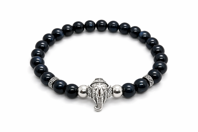 Bracelet Œil de Faucon 8 mm – Ganesh