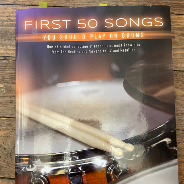 First 50 Songs you should play on Drums