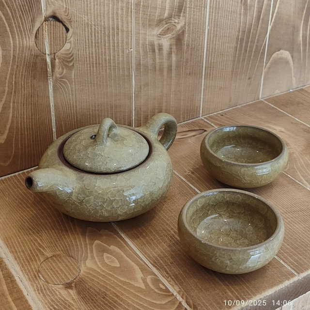 Théière et tasse