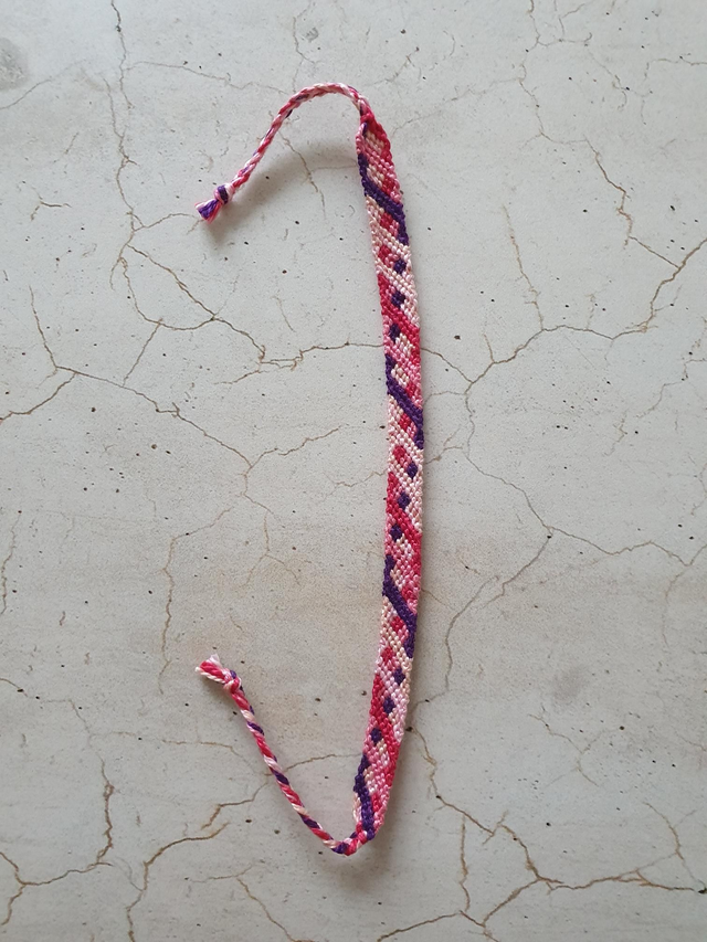 Freundschaftsarmband Streifen