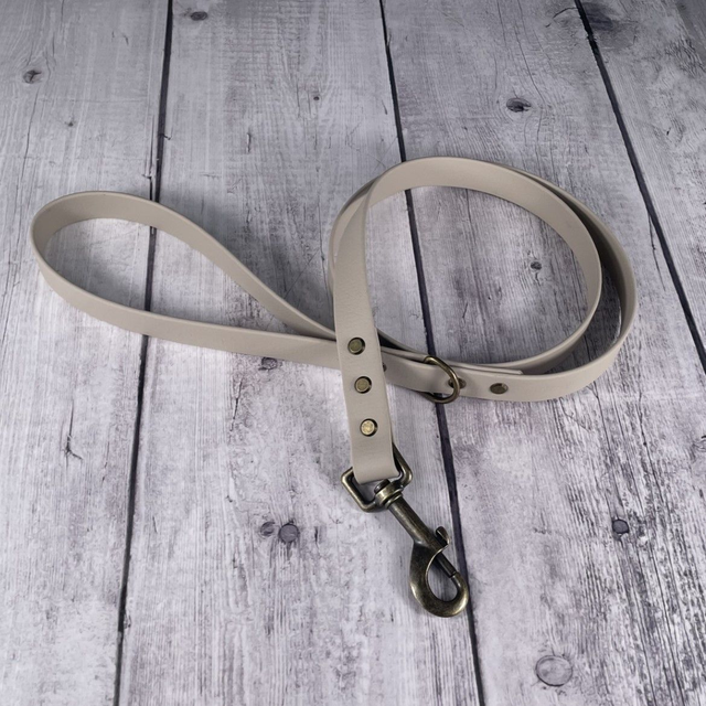 Taupe Waterproof BioThane® Lead