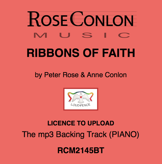 RIBBONS OF HOPE  Backing Track (Piano)