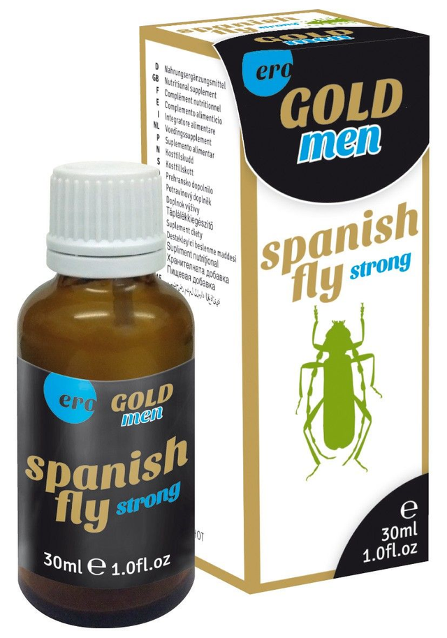 ERO by HOT Spanish Fly men - GOLD - strong 30ml