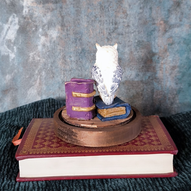 Hibou magique Elixir bleu