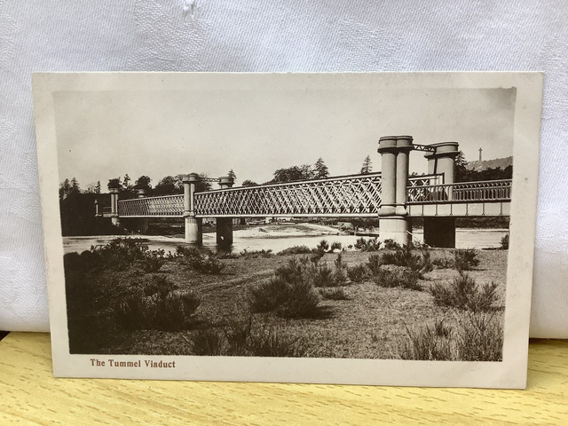 The Tummel Viaduct, Perth &amp; Kinross, Scotland, vintage G.W.W. postcard. Our Ref No. R723 £2.50