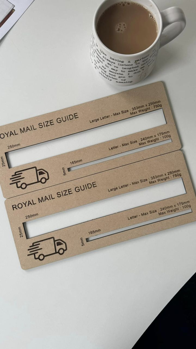 Royal Mail Size Guide  