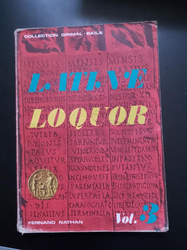 Latin, manuel scolaire 1971