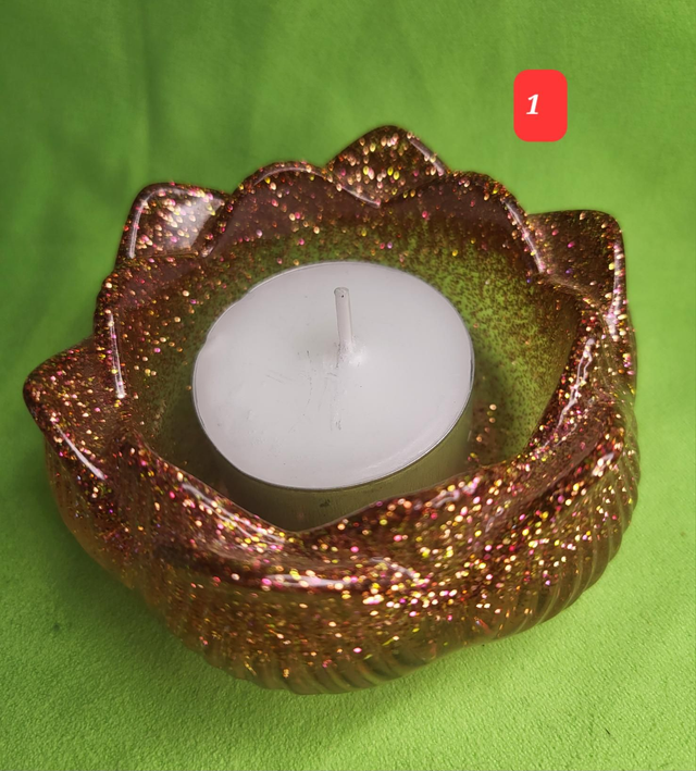 Bougeoir lotus