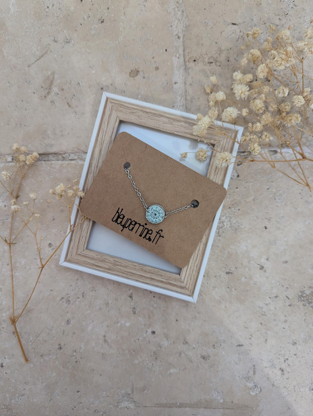 Bracelet bleu sarcelle 